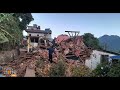 Tragic aftermath: Nepal quake claims 129 lives, village reduced to rubble | News9  - 01:06 min - News - Video