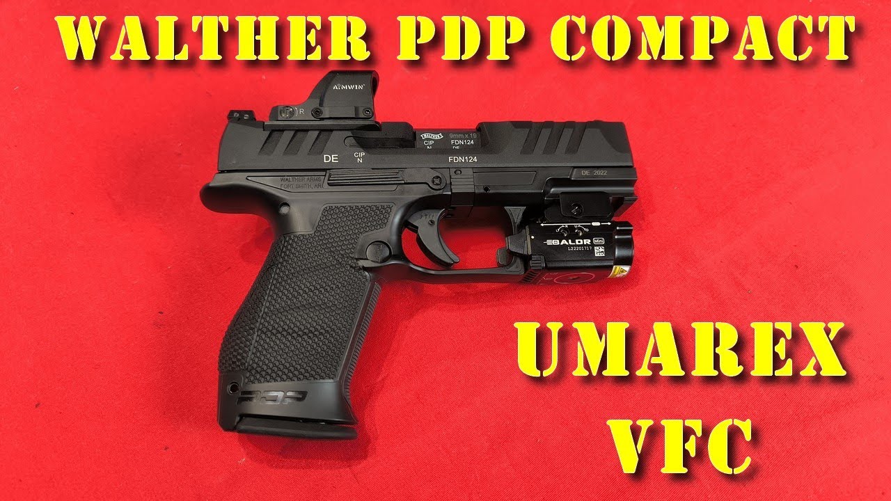 Airsoft - VFC/Umarex - Walther PDP 4"Compact GBB [French]