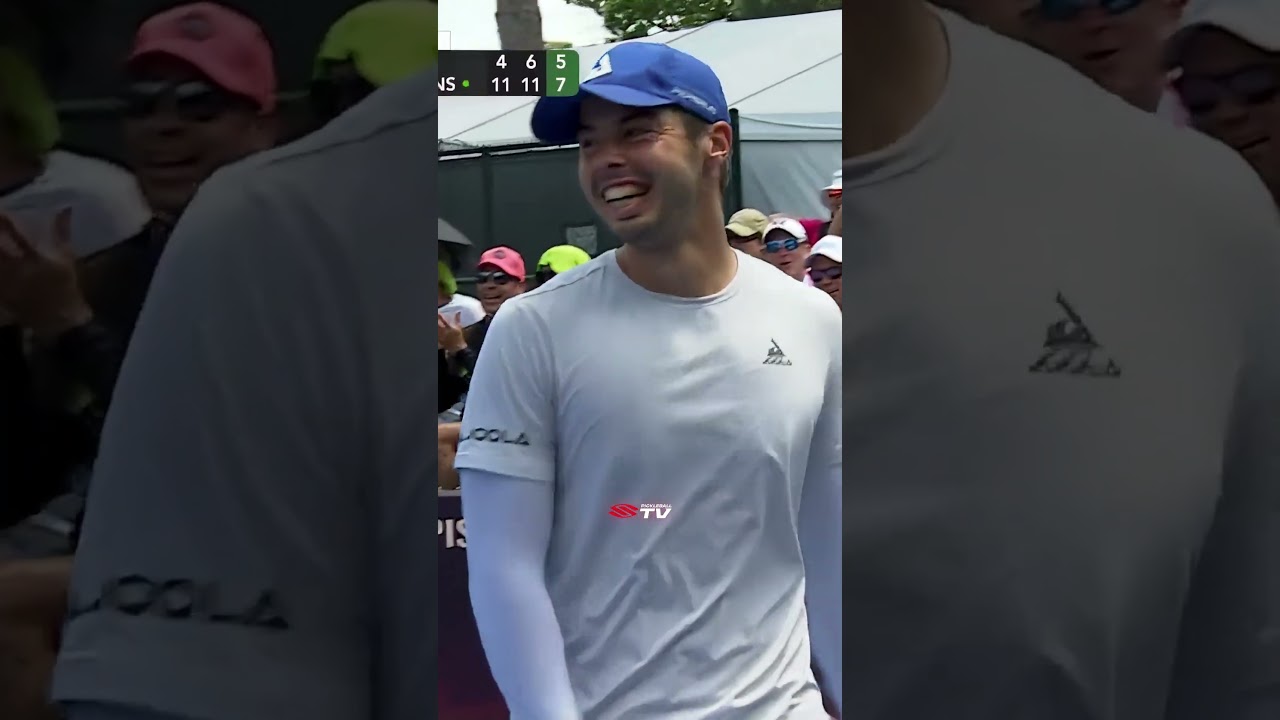 That forehand counter 🤯 👏 #pickleball #pickleballislife #pickleballhighlights