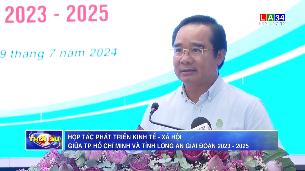 Hợp tác phát triển kinh tế - xã hội giữa TP Hồ Chí Minh và tỉnh Long An giai đoạn 2023 - 2025