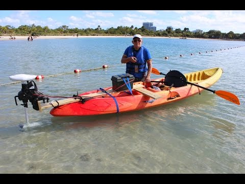 Hobie Kayak - trolling motor install - Part 1 Musica Movil 