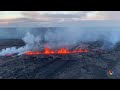 Eruption at Hawaiis Kīlauea volcano seen from helicopter  - 00:59 min - News - Video