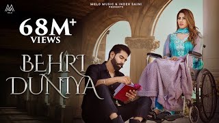 BEHRI DUNIYA – Afsana Khan & Saajz ft Parmish Verma & Nikki Tamboli Video HD