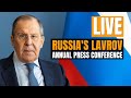 Russia Live | Russias Lavrov holds annual news conference. | News9