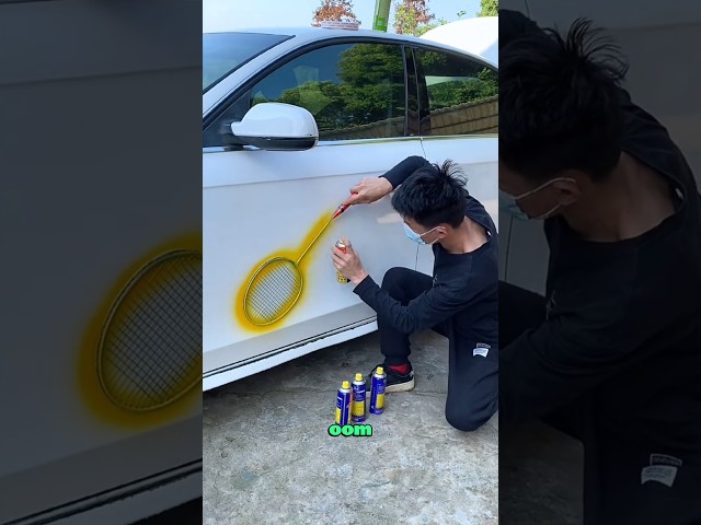 Oom Heeft Mijn Auto Geschilderd 🎨😱