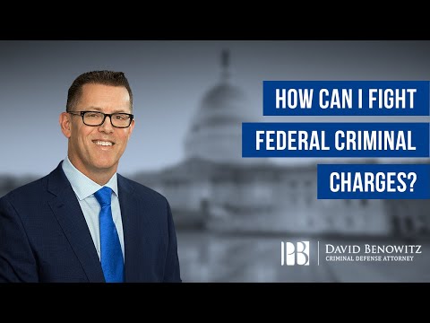Federal criminal lawyer David Benowitz discusses important information you should know if you you are facing federal criminal charges, or are under investigation by federal authorities. An experienced federal criminal lawyer will be able to analyze the facts of your cases, and begin developing the best possible defense strategy in your case.