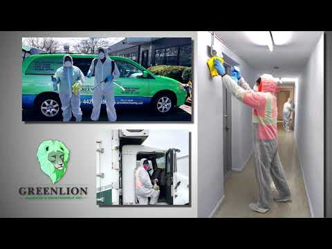 Greenlion Cleaning & Maintenance Inc. Sanitizing and Disinfecting