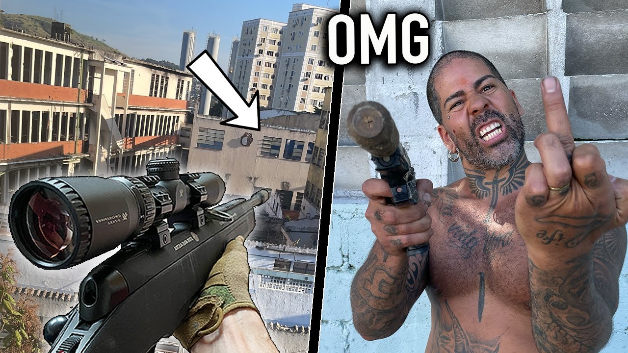 Terrifying Airsoft Game in Brazil..