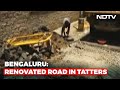 Road Redone For PM Modis Bengaluru Visit Caves In; Questions Over Crores Spent
