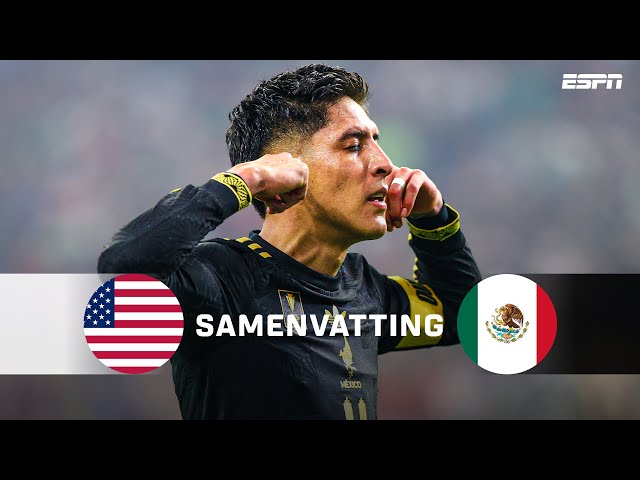🙌 JIMÉNEZ met eerbetoon JOTA, ÁLVAREZ goud waard in FINALE GOLD CUP 🏆 | Samenvatting VS - Mexico