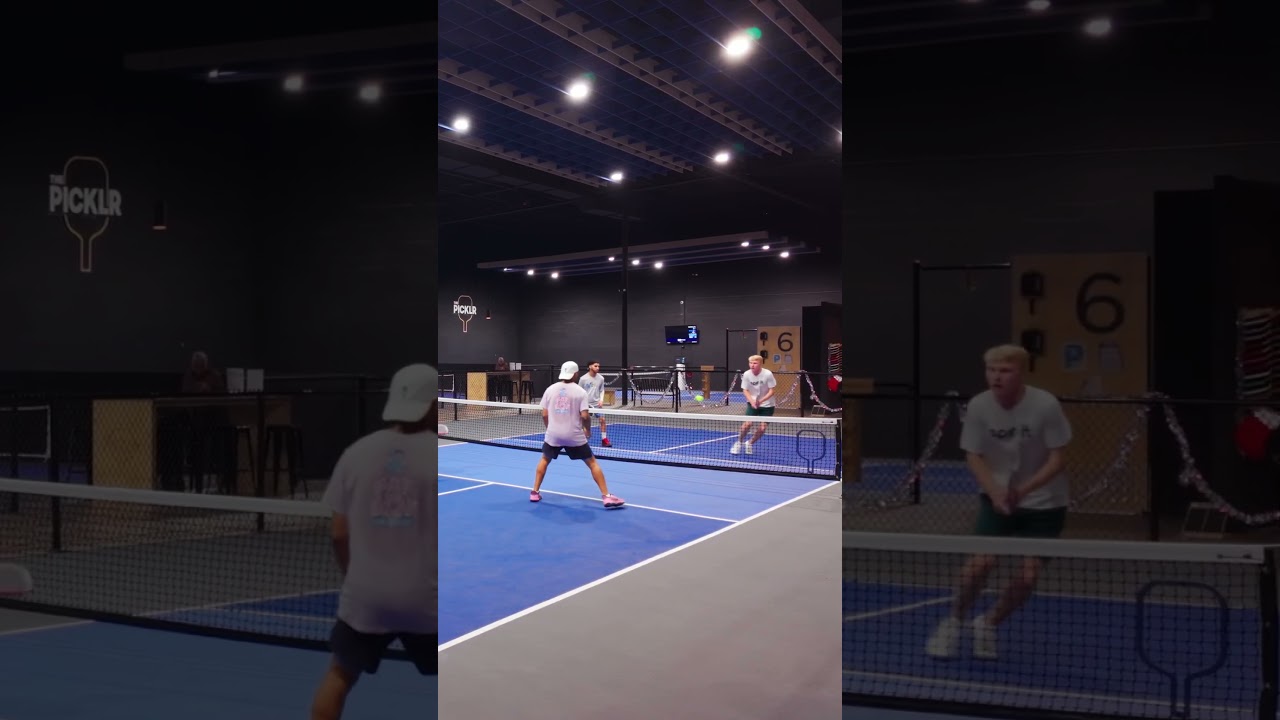 🥳Dinks and Attacks #pickleball #sporthighlights #pickleballhighlights #sports