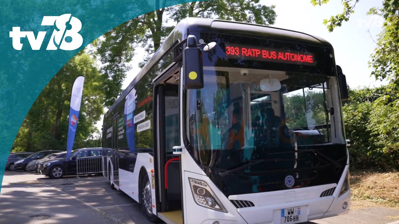 Présentation du Bus Autonome de la RATP