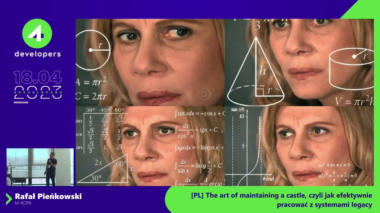 Rafał Pieńkowski: The art of maintaining a castle, czyli jak efektywnie pracować z systemami legacy