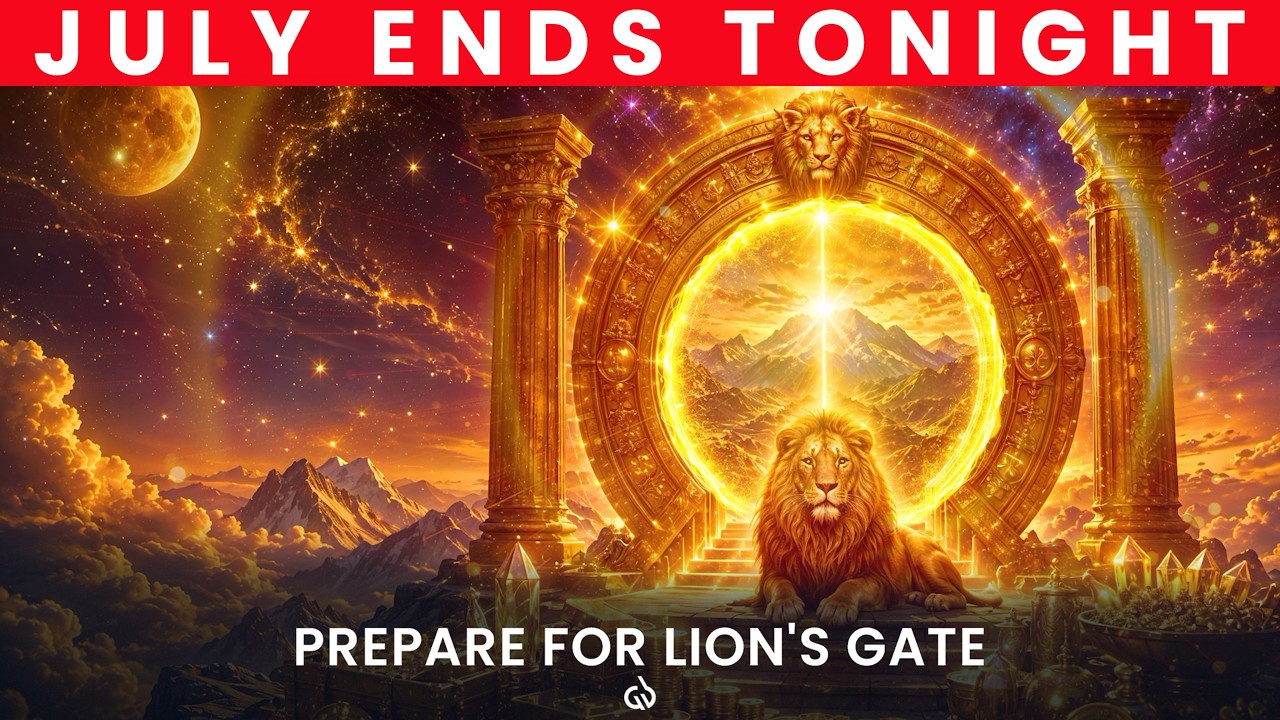July Portal Closes Tonight: Lion's Gate Almost at Peak, Prepare for Massive Wealth & Abundance