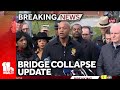 Gov. Moore and Sen. Van Hollen provide update on bridge collapse