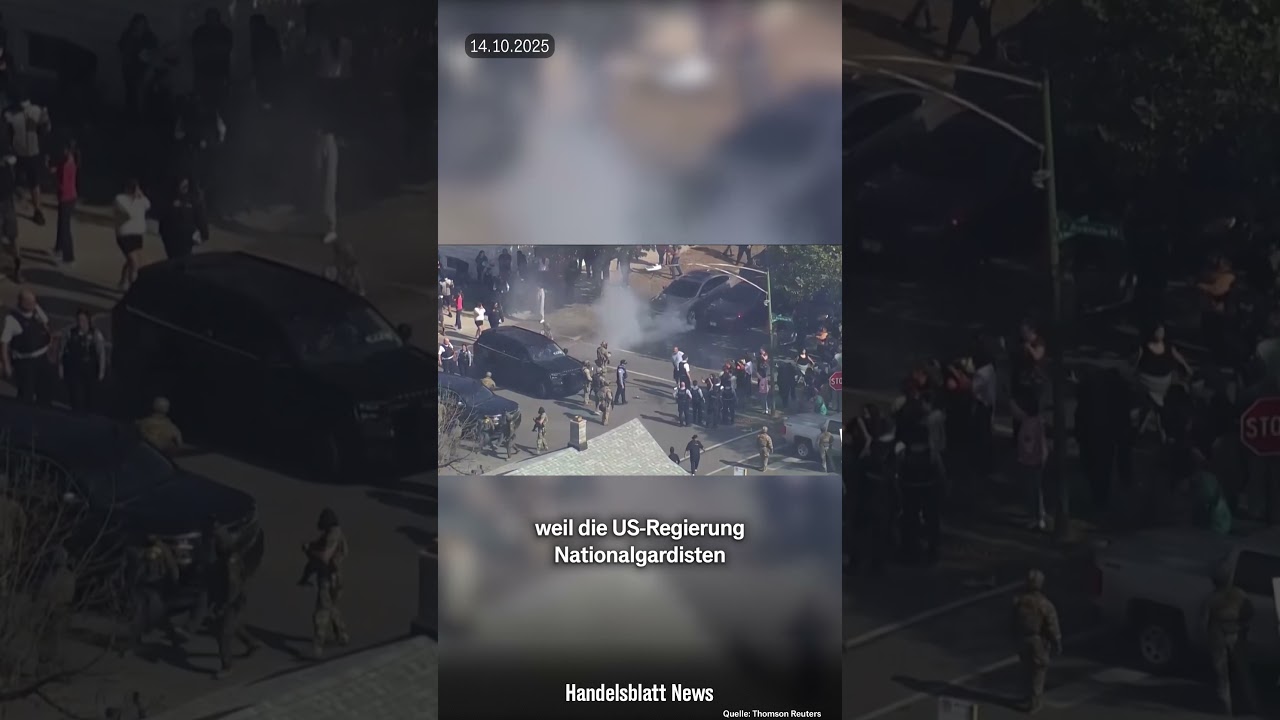 Chicagos Einwohner wehren sich gegen ICE-Einsatz – Polizei setzt Tränengas ein