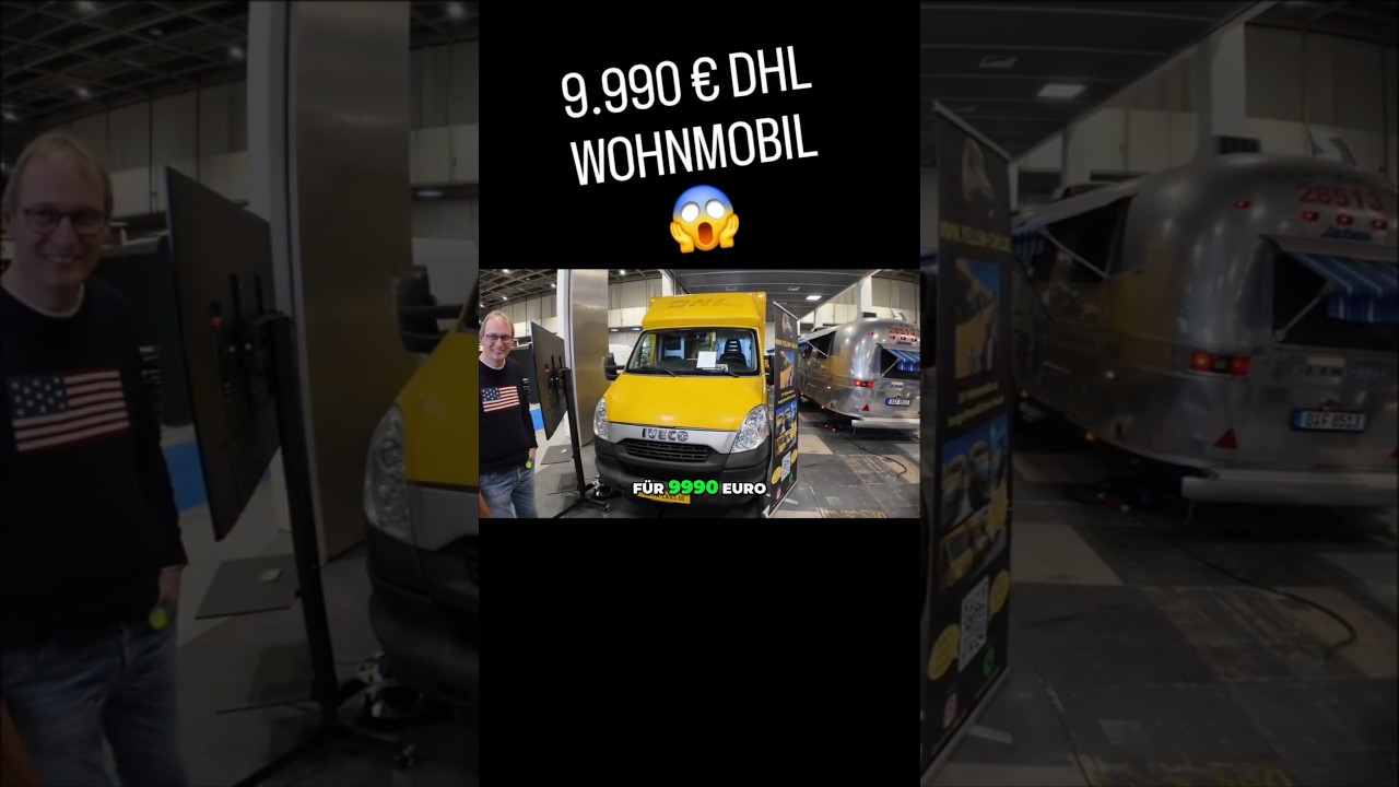9.990 € DHL WOHNMOBIL 😱 wohnmobil vanlife camping