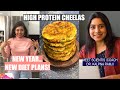 New Year New Diet Plans High Protein Chillas Cake Cheela Meet Nutrition Scientist Coach Kalpna Ramji