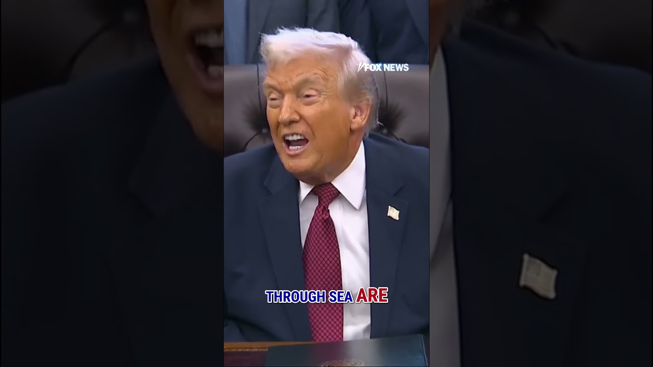 WATCH: Reporter asks Trump if he will release video of boat strike #shorts #foxnews #news #us