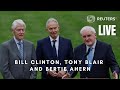 LIVE: Bill Clinton, Tony Blair and Bertie Ahern mark 25 years of the Good Friday Agreement