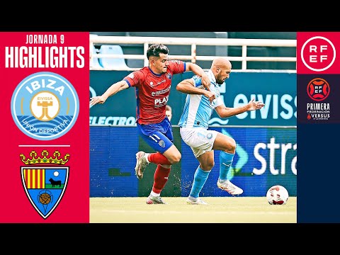 (RESUMEN Y GOL) UD Ibiza 0-1 CD Teruel / J9 - 1ª RFEF G2 / Fuente: YouTube Real Federación Española de Fútbol