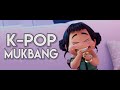 K-Pop Demon Hunters, but it's just the FOOD scenes