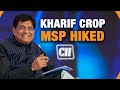Govt Hikes MSP For Kharif Crops | Cabinet Briefing On MSP | Piyush Goyal | News9