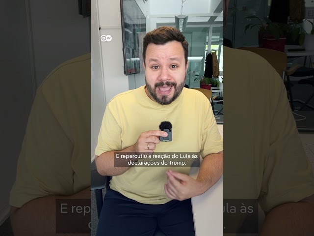 O novo aceno de Trump a Bolsonaro #shorts