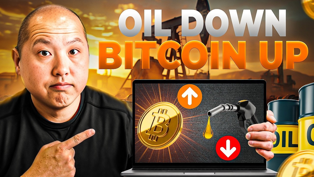 Bitcoin Heads Up — Oil Just Crashed on Possible US-Iran Deal