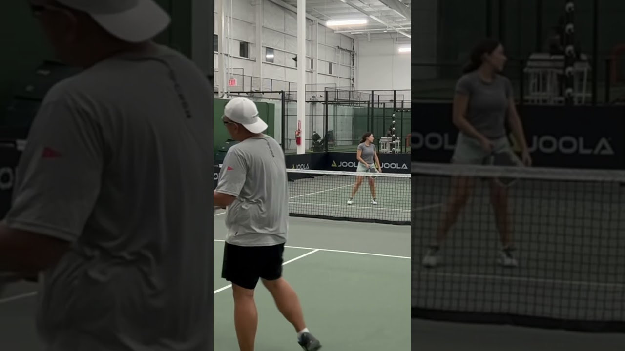 When asked “How’s the power on the new Wave? #Pickleball #PickleballHighlights #PickleballLife