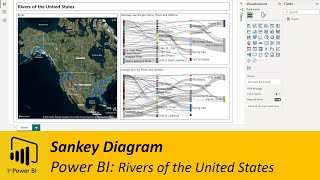Power BI: Using Sankey Diagrams to show US Rivers data