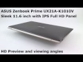 ASUS Zenbook Prime UX21A IPS   YouTube