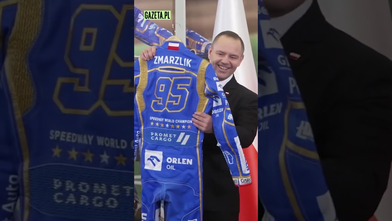Nawrocki otrzymał prezent od Bartosza Zmarzlika
