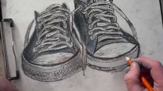 איך מציירים נעלי ספורט