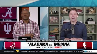 Early Preview: Indiana vs. Alabama in the Rose Bowl | 2025 College Football Playoff
