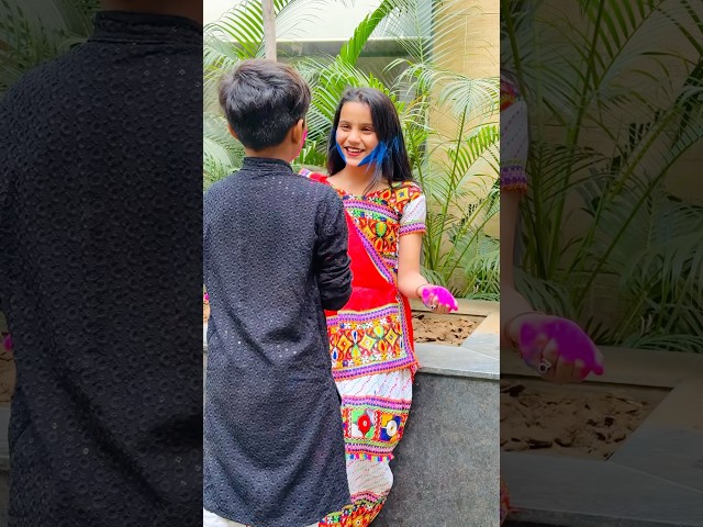 Ye Dekho 🤣 होली भी आगई 🔥|| #tappuparmar #trending #holi #youtubeshorts