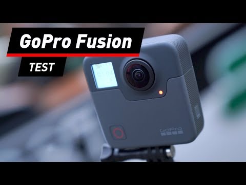 video GoPro Fusion Actioncam (360 Grad Foto Serienaufnahme mit 18MP/30 fps)