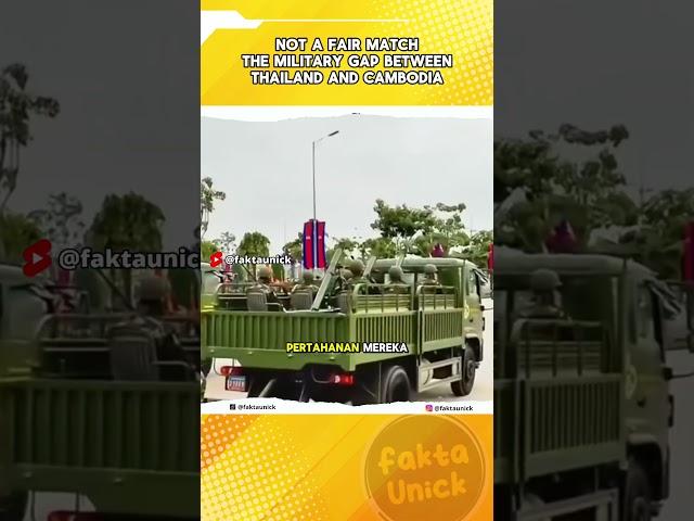 Bukan Lawan Seimbang! Inilah Kesenjangan Militer Thailand dan Kamboja!
