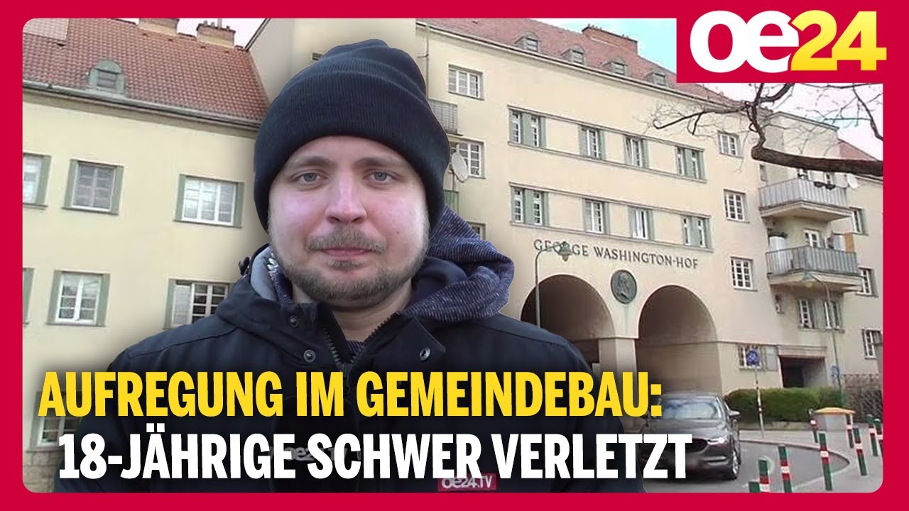 Aufregung im Gemeindebau: 18-Jährige schwer verletzt