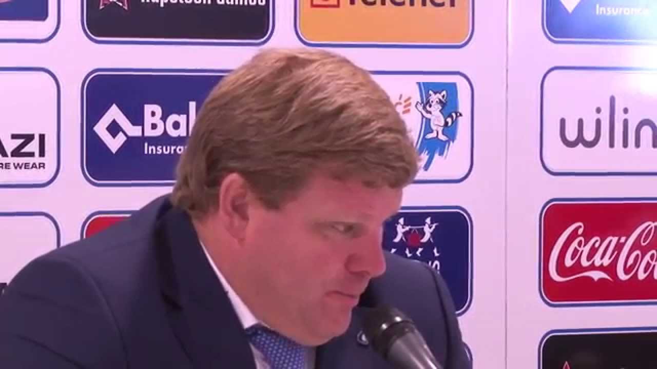 Persconferentie na KAA Gent - Standard de Liège