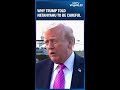 Trump Warns Israel To Be Very Careful After The Attack On Great Ally Qatar
