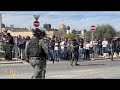 Breaking: Tensions in Al-Aqsa Mosque Compound: IDF Conduct Checks in Jerusalem During Friday Prayers