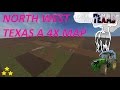 North West Texas a 4X Map
