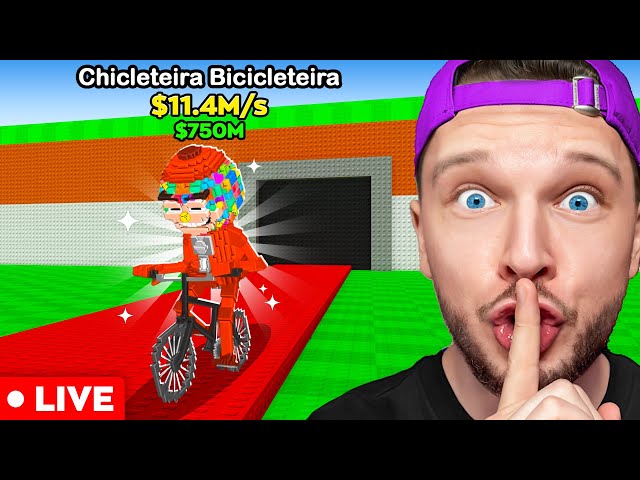 🔴LIVE - Commande ADMIN sur Steal a Brainrot !