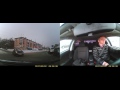 Двухкамерный видеорегистратор Blackview X200 DUAL GPS - дневная съёмка