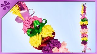 Today I will show you fast and easy way to make Easter palm.This is a traditional Polish symbolic de