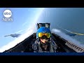 Flying with the US Navy Blue Angels
