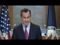 WATCH LIVE: State Department holds briefing as backlash grows over Israeli strike on Rafah camp  - 57:51 min - News - Video