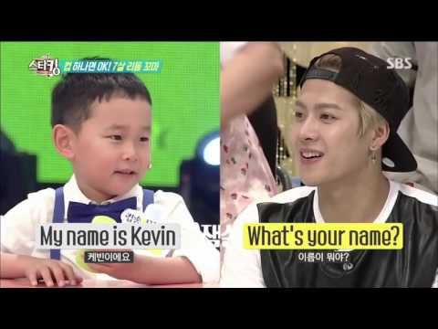 GOT7 Jackson speaking English with a child