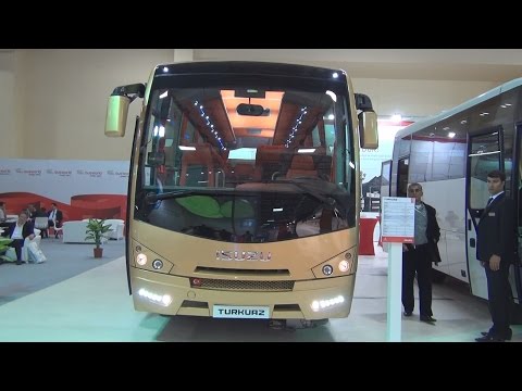 Isuzu Turkuaz 4HK1E6C Bus (2016) Exterior and Interior in 3D